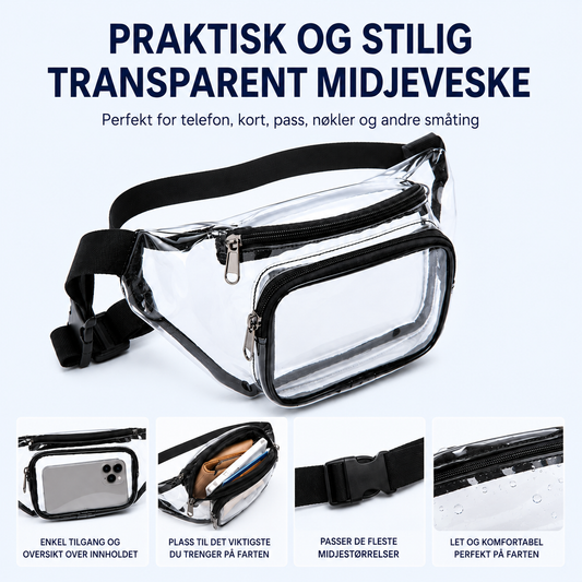 Transparent Reiseveske